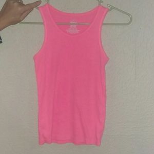 Pink tank top